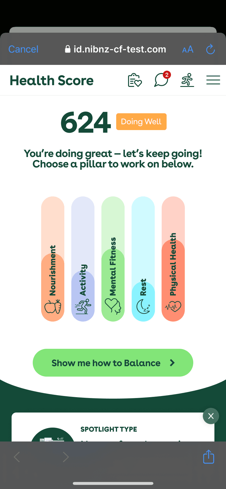 Balance App
